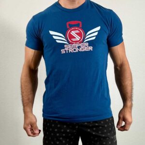 Men's Crew Top (Cool Blue)
