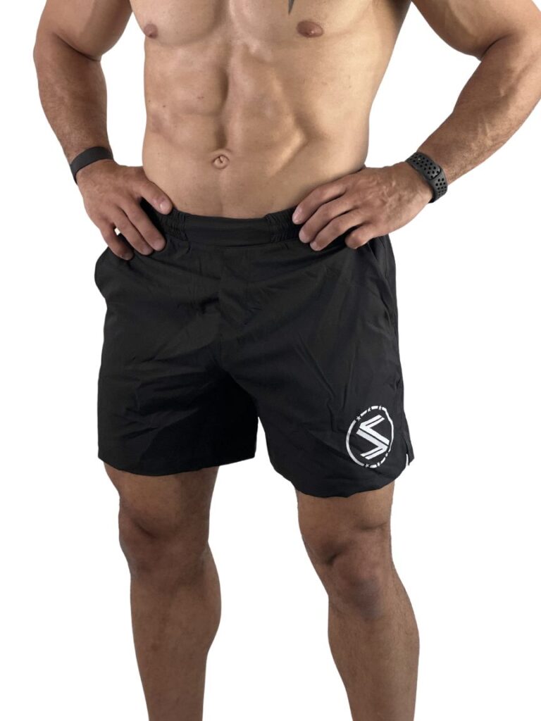 Performance Mens Shorts (Black) - Semper Stronger