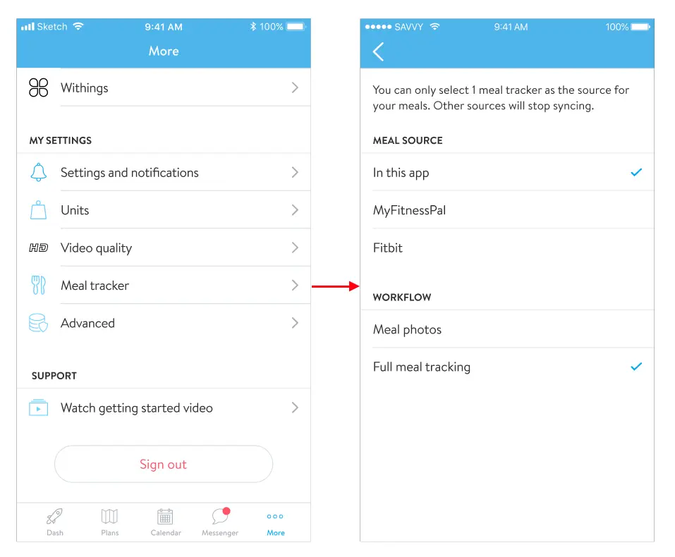 Meal Tracking 1 meal tracker semper stronger